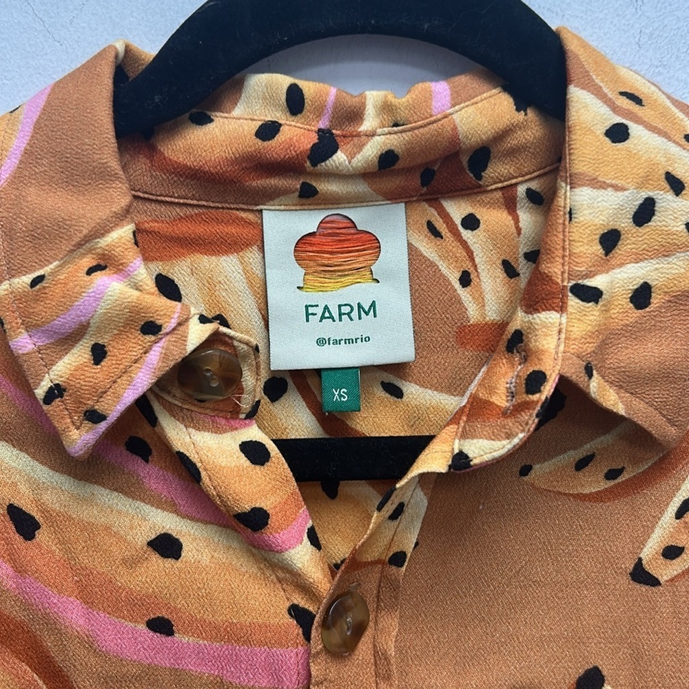 Farm Rio Raining Bananas Uni Shirt - Picture 4 of 5